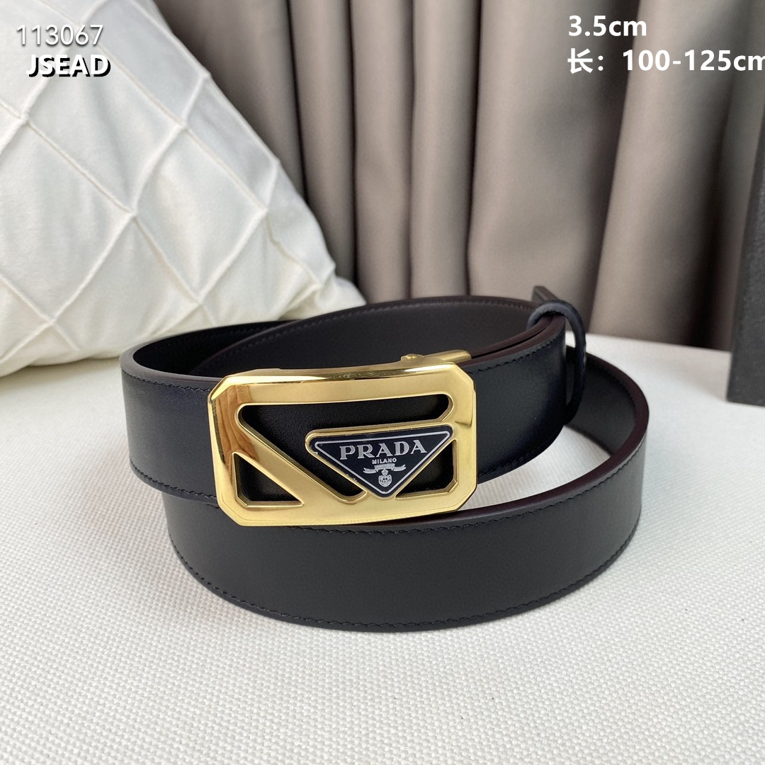 Prada belt 35mmX100-125cm 8L (1)